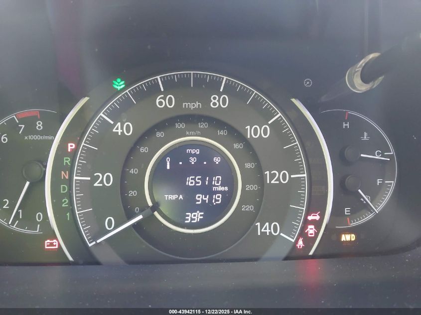 2012 Honda Cr-V Lx VIN: 2HKRM4H35CH611165 Lot: 43942115