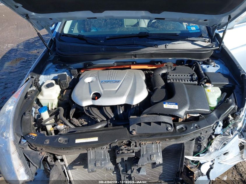 2013 Hyundai Sonata Hybrid VIN: KMHEC4A41DA074450 Lot: 43942119