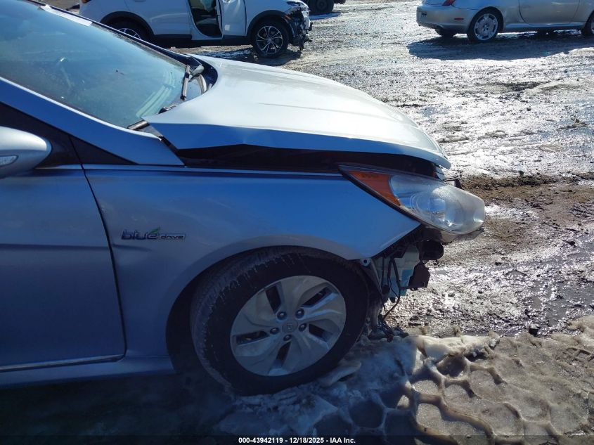 2013 Hyundai Sonata Hybrid VIN: KMHEC4A41DA074450 Lot: 43942119