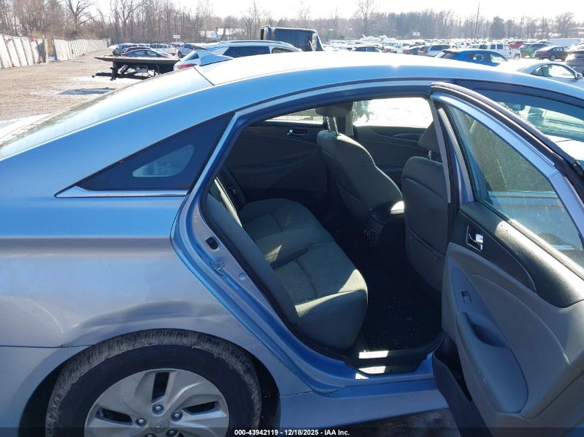 2013 Hyundai Sonata Hybrid VIN: KMHEC4A41DA074450 Lot: 43942119