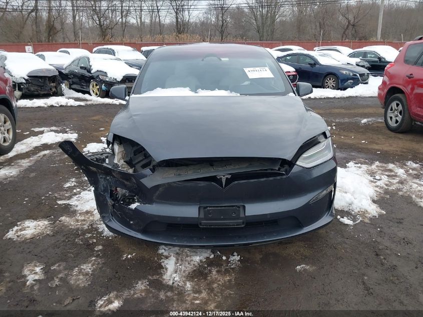 2023 Tesla Model X Dual Motor All-Wheel Drive/Standard Range VIN: 7SAXCDE59PF381086 Lot: 43942124