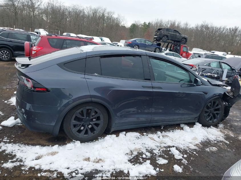 2023 Tesla Model X Dual Motor All-Wheel Drive/Standard Range VIN: 7SAXCDE59PF381086 Lot: 43942124