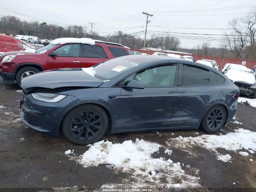 2023 Tesla Model X Dual Motor All-Wheel Drive/Standard Range VIN: 7SAXCDE59PF381086 Lot: 43942124