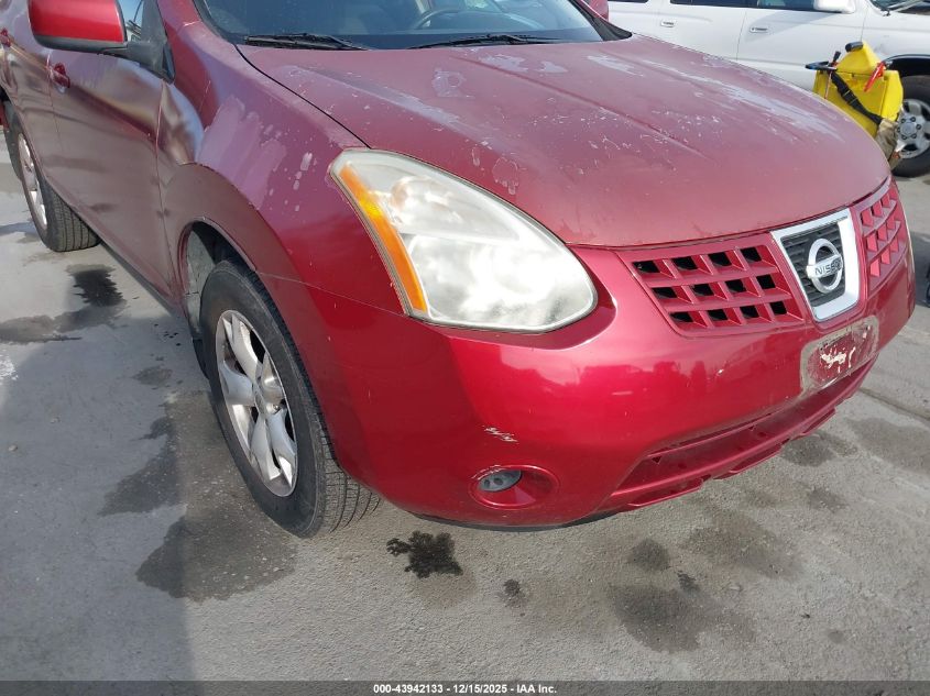 2008 Nissan Rogue Sl VIN: JN8AS58T48W016774 Lot: 43942133