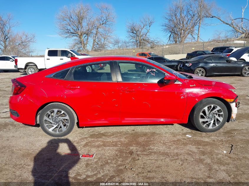 2018 Honda Civic Ex VIN: 2HGFC2F74JH592129 Lot: 43942135