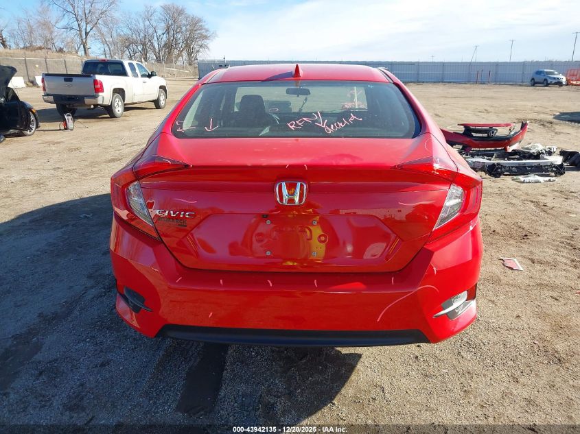 2018 Honda Civic Ex VIN: 2HGFC2F74JH592129 Lot: 43942135