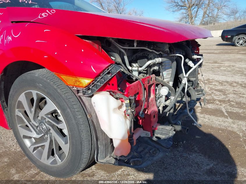 2018 Honda Civic Ex VIN: 2HGFC2F74JH592129 Lot: 43942135