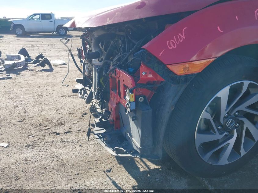 2018 Honda Civic Ex VIN: 2HGFC2F74JH592129 Lot: 43942135