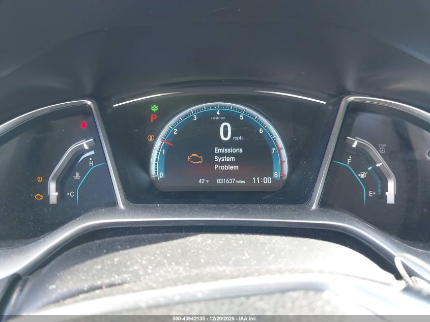 2018 Honda Civic Ex VIN: 2HGFC2F74JH592129 Lot: 43942135