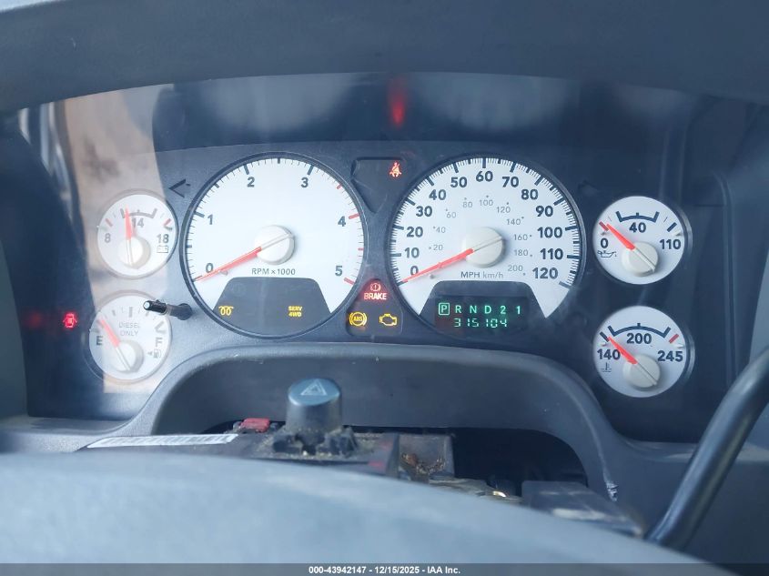 2006 Dodge Ram 3500 Laramie VIN: 3D3LX39C36G210594 Lot: 43942147