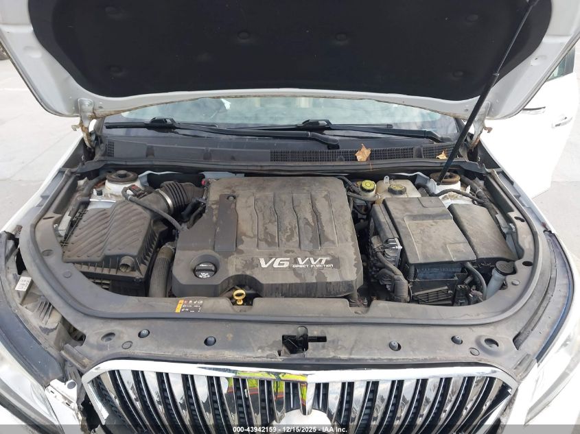 2016 Buick Lacrosse Leather VIN: 1G4GB5G3XGF203289 Lot: 43942159