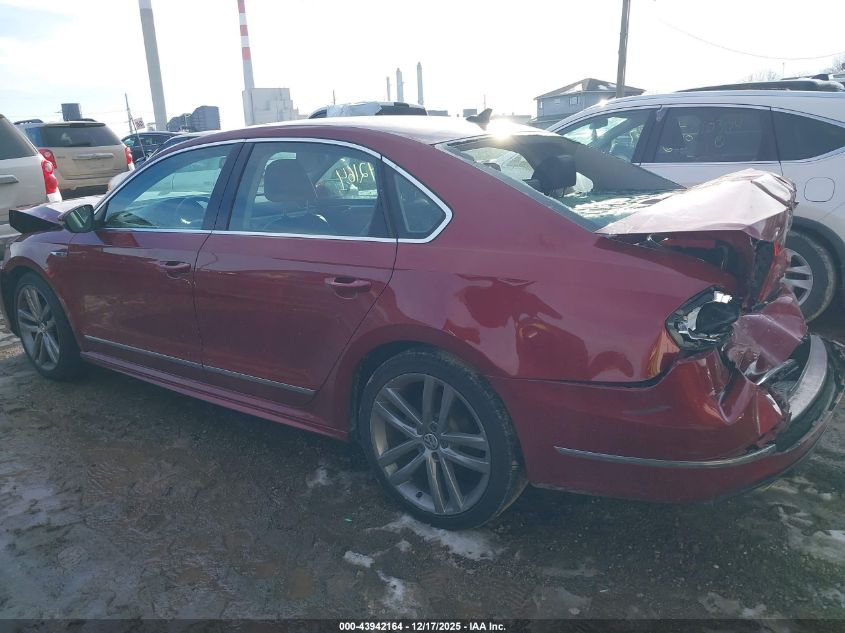 2017 Volkswagen Passat 1.8T R-Line VIN: 1VWDT7A36HC042173 Lot: 43942164