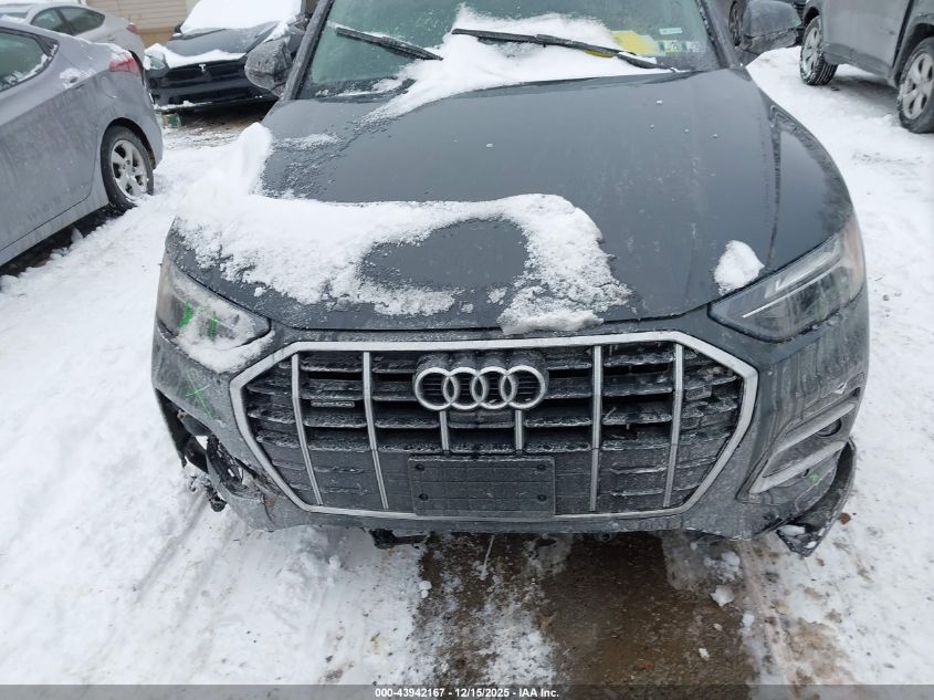 2021 Audi Q5 Premium Plus 45 Tfsi Quattro S Tronic VIN: WA1BAAFY5M2026915 Lot: 43942167