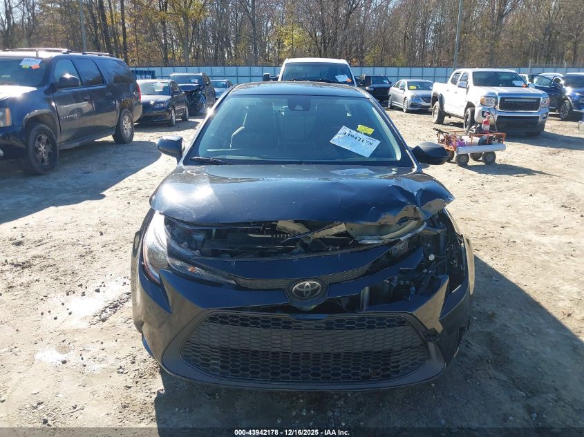 2020 Toyota Corolla Le VIN: JTDEPRAE2LJ043043 Lot: 43942178