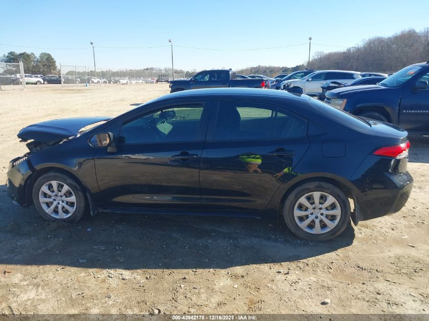 2020 Toyota Corolla Le VIN: JTDEPRAE2LJ043043 Lot: 43942178