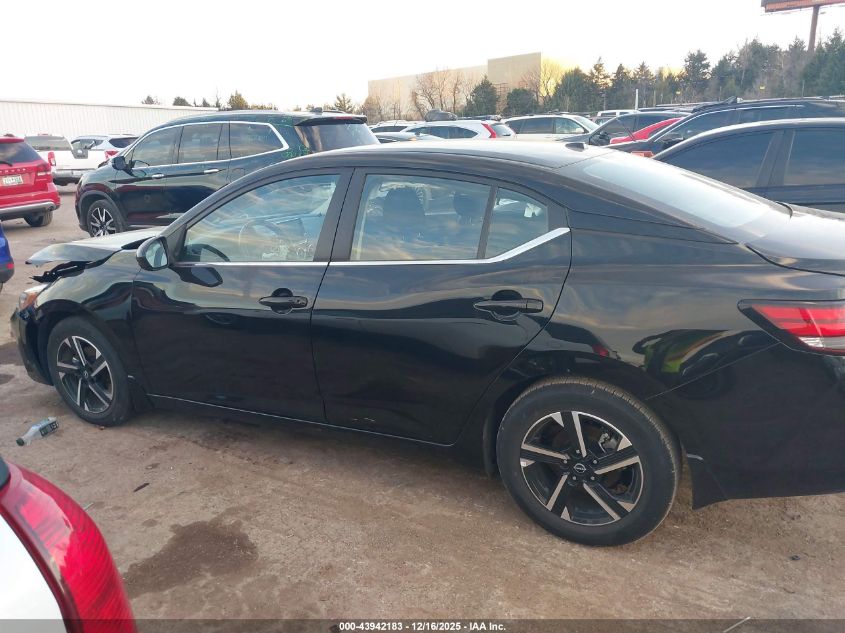 2025 Nissan Sentra Sv VIN: 3N1AB8CV8SY281447 Lot: 43942183