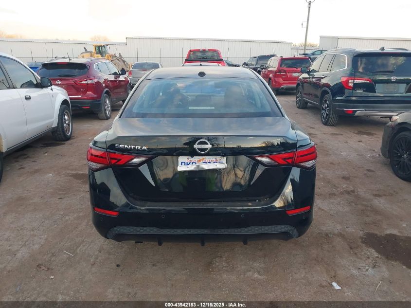 2025 Nissan Sentra Sv VIN: 3N1AB8CV8SY281447 Lot: 43942183