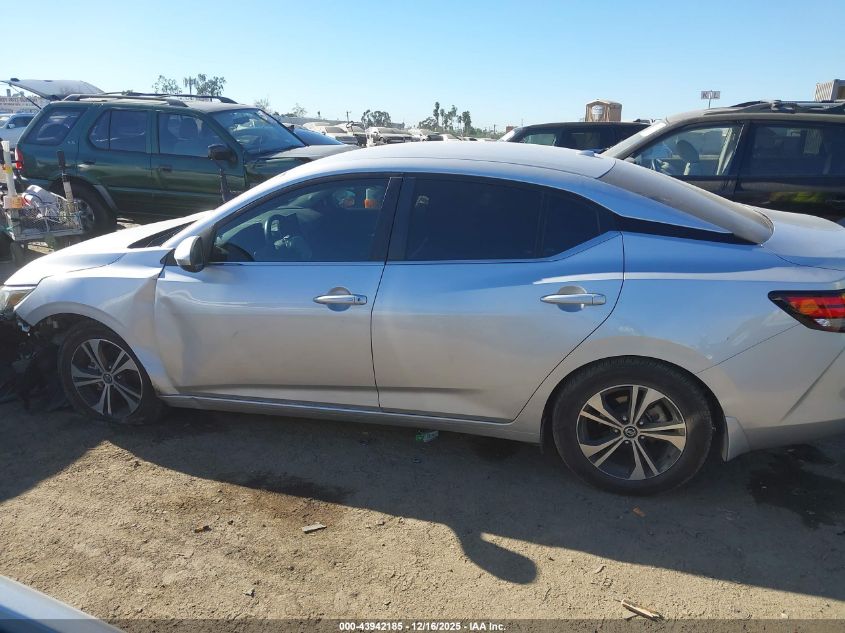 2021 Nissan Sentra Sv Xtronic Cvt VIN: 3N1AB8CV6MY331572 Lot: 43942185