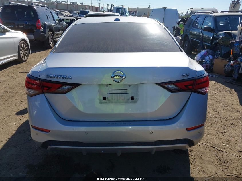 2021 Nissan Sentra Sv Xtronic Cvt VIN: 3N1AB8CV6MY331572 Lot: 43942185