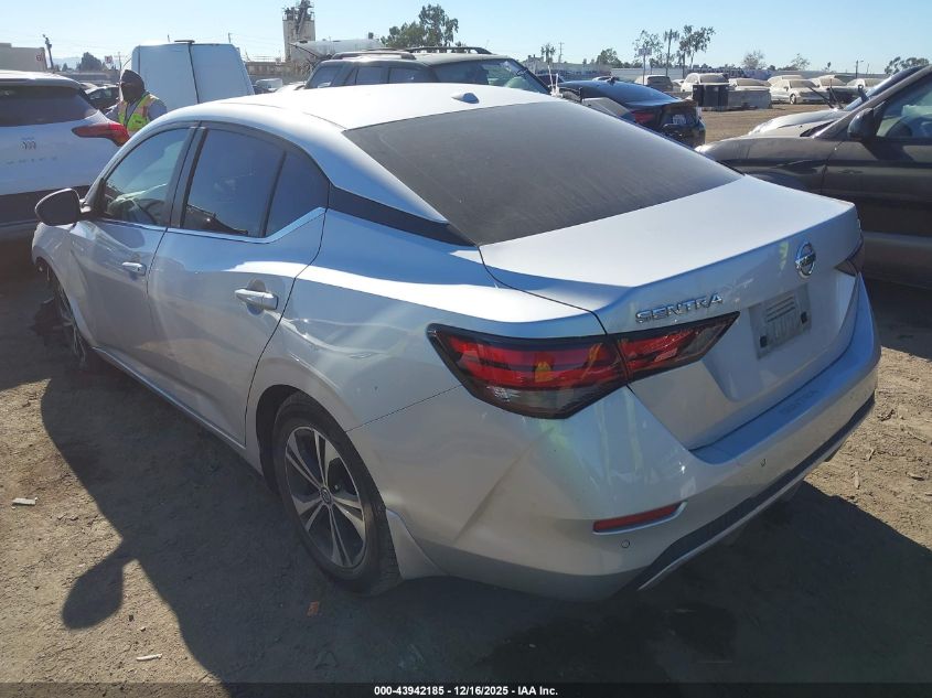 2021 Nissan Sentra Sv Xtronic Cvt VIN: 3N1AB8CV6MY331572 Lot: 43942185