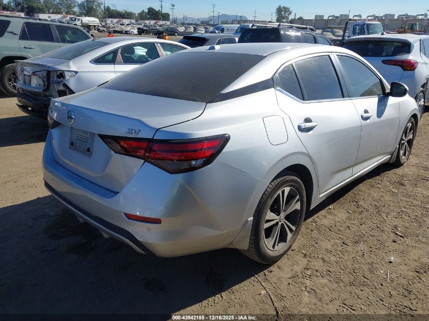 2021 Nissan Sentra Sv Xtronic Cvt VIN: 3N1AB8CV6MY331572 Lot: 43942185