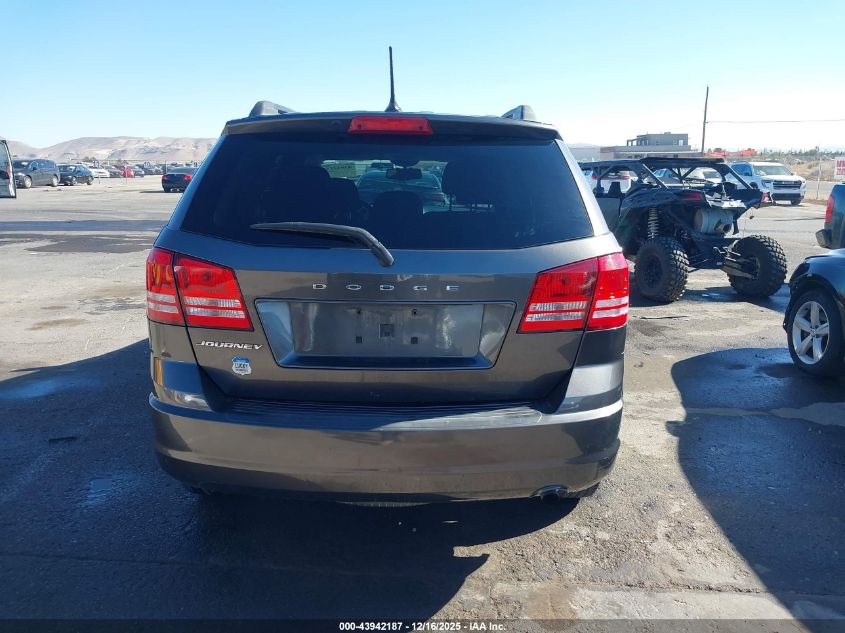 2017 Dodge Journey Se VIN: 3C4PDCAB0HT522209 Lot: 43942187