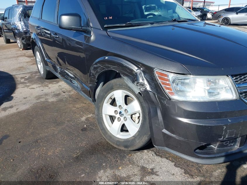 2017 Dodge Journey Se VIN: 3C4PDCAB0HT522209 Lot: 43942187