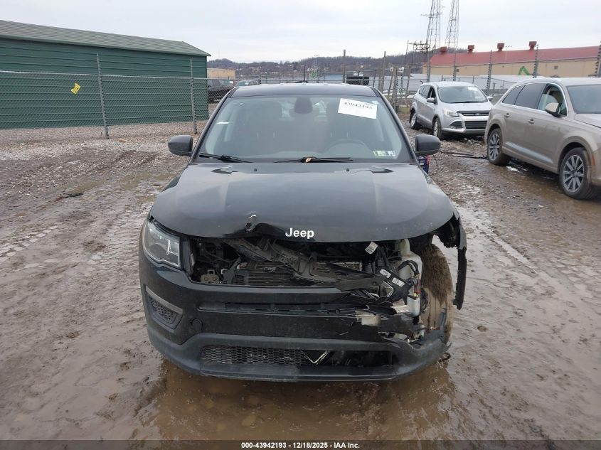 2018 Jeep Compass Sport 4X4 VIN: 3C4NJDAB1JT398379 Lot: 43942193