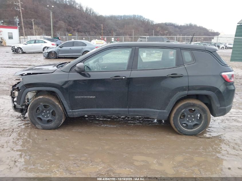 2018 Jeep Compass Sport 4X4 VIN: 3C4NJDAB1JT398379 Lot: 43942193