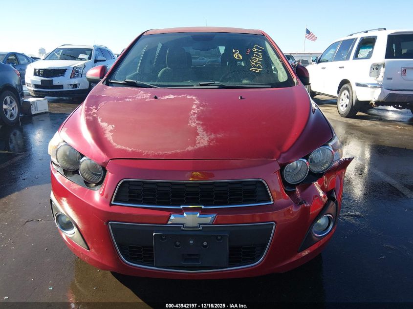 2013 Chevrolet Sonic Lt Auto VIN: 1G1JC6SHXD4182380 Lot: 43942197