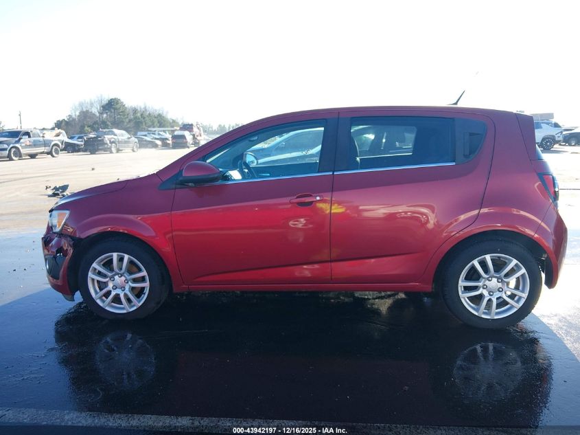 2013 Chevrolet Sonic Lt Auto VIN: 1G1JC6SHXD4182380 Lot: 43942197