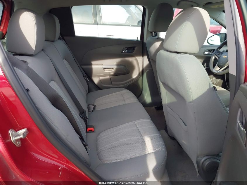 2013 Chevrolet Sonic Lt Auto VIN: 1G1JC6SHXD4182380 Lot: 43942197