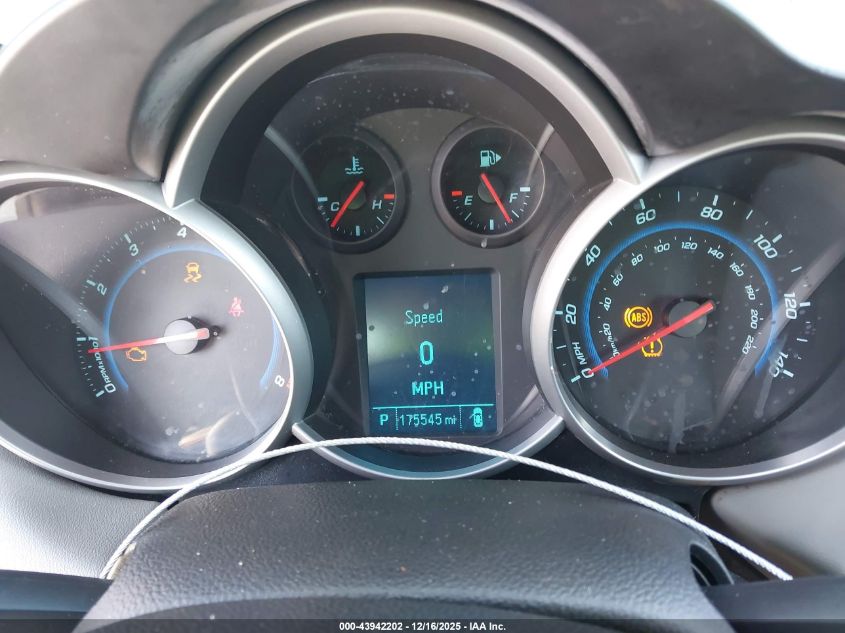 2012 Chevrolet Cruze Ls VIN: 1G1PC5SH7C7334262 Lot: 43942202