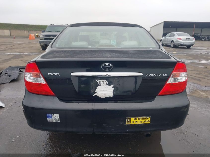 2003 Toyota Camry Le VIN: 4T1BE32K33U130034 Lot: 43942205