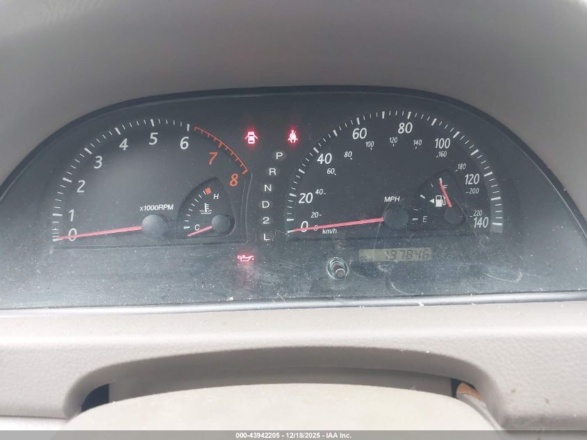 2003 Toyota Camry Le VIN: 4T1BE32K33U130034 Lot: 43942205