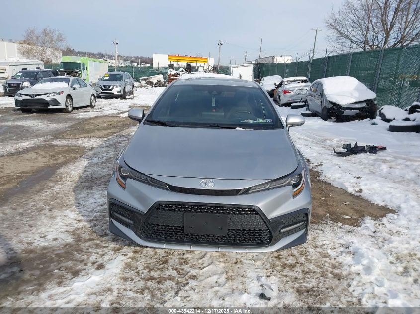 2022 Toyota Corolla Se VIN: JTDP4MCE1N3511935 Lot: 43942214