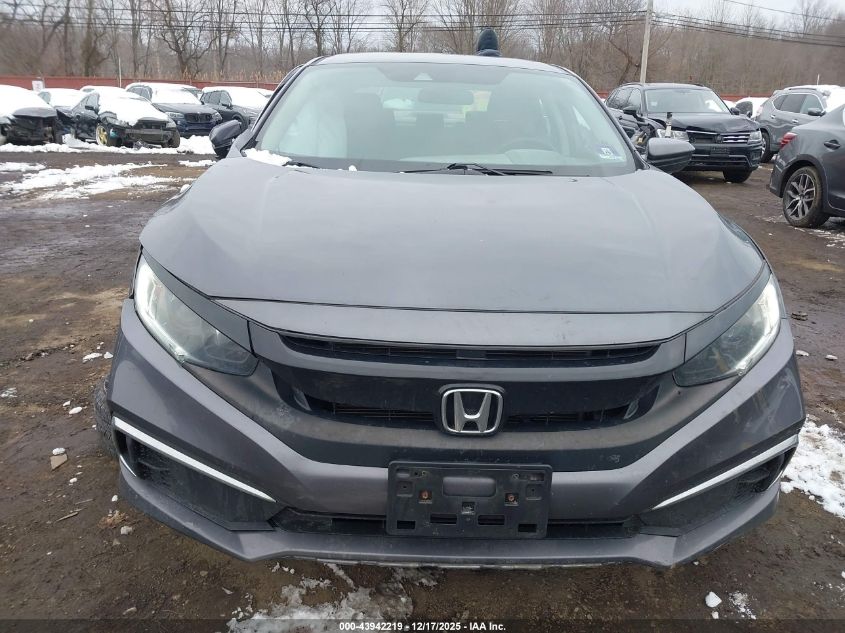 2019 Honda Civic Lx VIN: 2HGFC2E60KH580263 Lot: 43942219