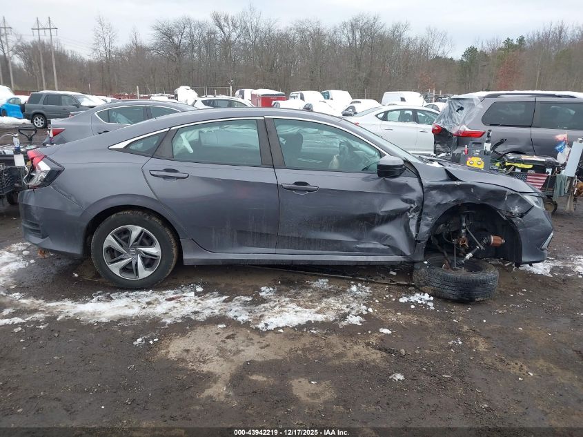 2019 Honda Civic Lx VIN: 2HGFC2E60KH580263 Lot: 43942219