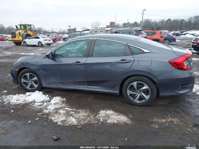 2019 Honda Civic Lx VIN: 2HGFC2E60KH580263 Lot: 43942219