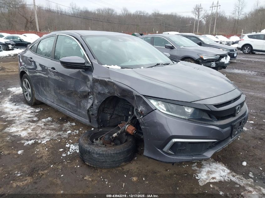 2019 Honda Civic Lx VIN: 2HGFC2E60KH580263 Lot: 43942219