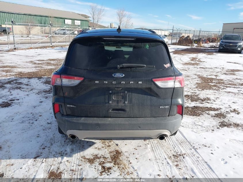 2021 Ford Escape Sel VIN: 1FMCU9H61MUA64959 Lot: 43942226