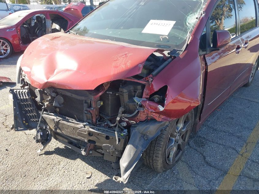 2018 Toyota Sienna Se 8 Passenger VIN: 5TDXZ3DC5JS965087 Lot: 43942227