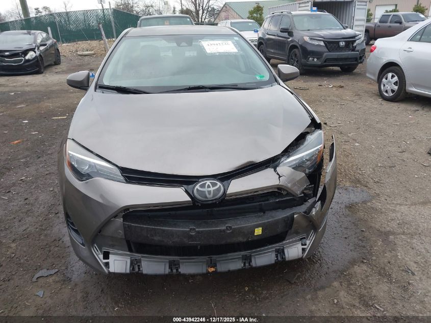 2018 Toyota Corolla Le VIN: 5YFBURHE5JP765763 Lot: 43942246