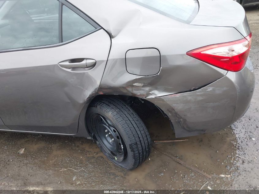 2018 Toyota Corolla Le VIN: 5YFBURHE5JP765763 Lot: 43942246