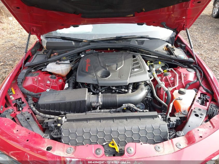 2022 Alfa Romeo Giulia Ti Awd VIN: ZARFANBN2N7659781 Lot: 43942247