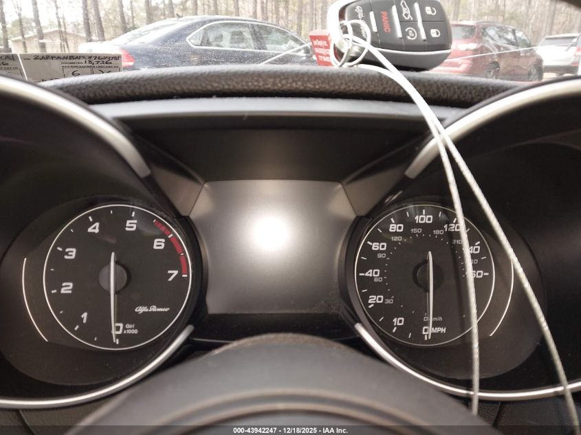 2022 Alfa Romeo Giulia Ti Awd VIN: ZARFANBN2N7659781 Lot: 43942247