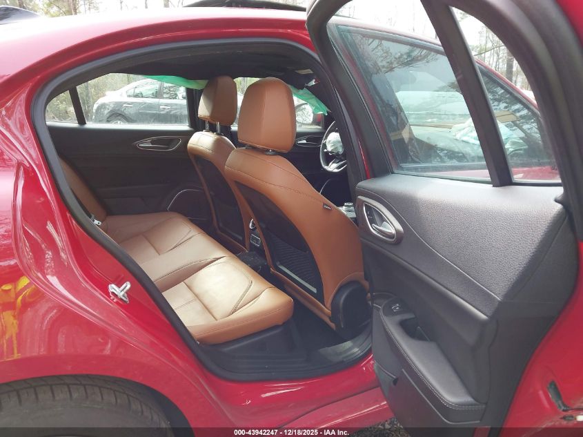 2022 Alfa Romeo Giulia Ti Awd VIN: ZARFANBN2N7659781 Lot: 43942247