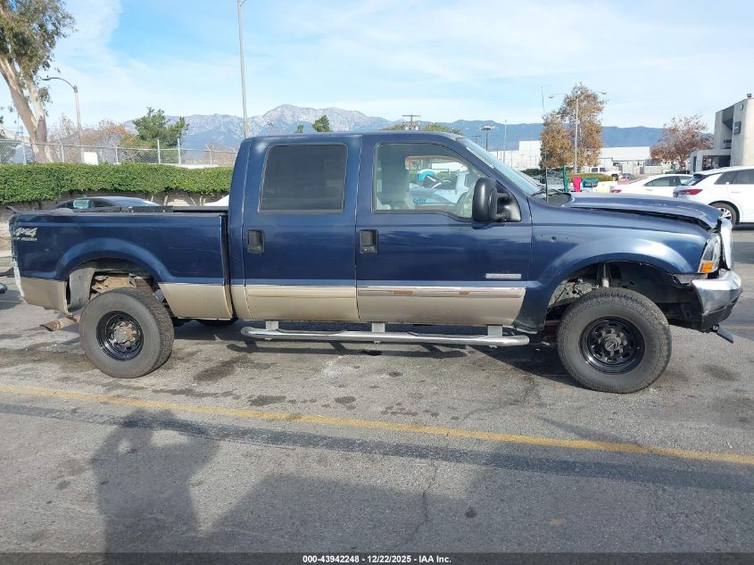 2001 Ford F-250 Lariat/Xl/Xlt VIN: 1FTNW21F31EB81893 Lot: 43942248