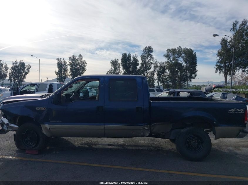 2001 Ford F-250 Lariat/Xl/Xlt VIN: 1FTNW21F31EB81893 Lot: 43942248