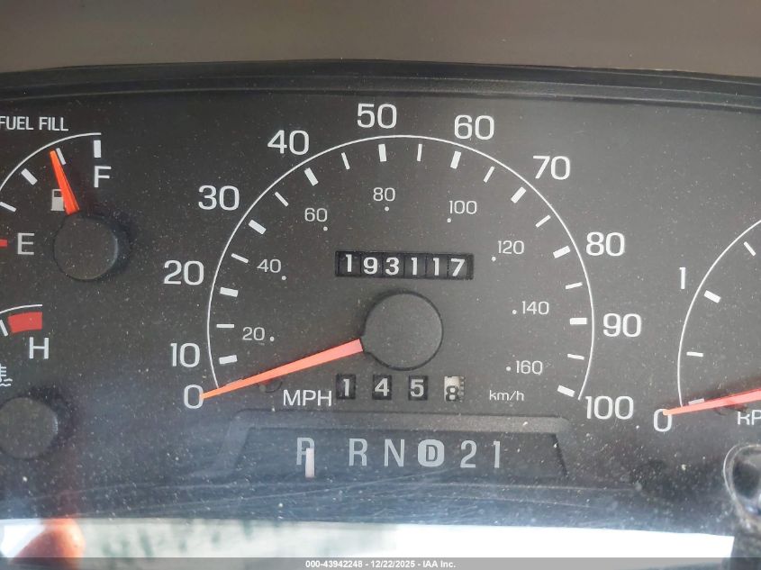 2001 Ford F-250 Lariat/Xl/Xlt VIN: 1FTNW21F31EB81893 Lot: 43942248